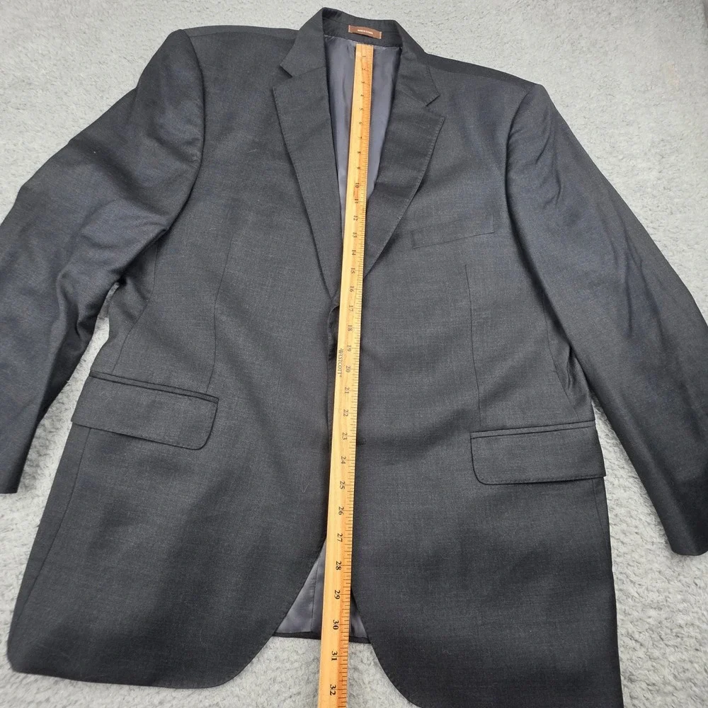 Peter Millar Sport Coat Mens 46R Charcoal Gray 100% Wool 2-Button Blazer‎ Canada